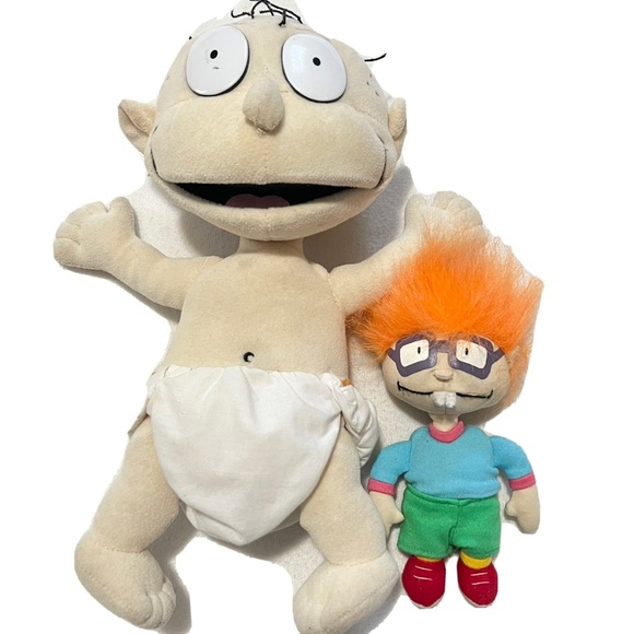 Nickelodeon Other - Rugrats 1997 vintage plush Chuckie Tommy Pickles Nickelodeon